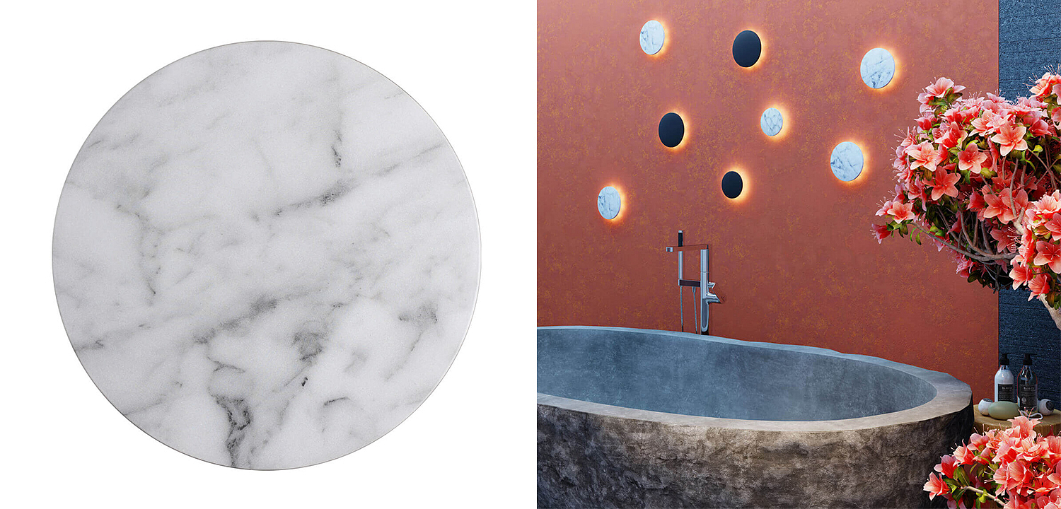 Бра Disco Piatto Marble Sconce - Loft-Concept в Саратове