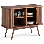 Низкий буфет с 2-мя раздвижными дверцами Toinette Light Cupboard варинант исполнения - 5 | Loft Concept в Саратове