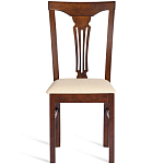 Стул деревянный с узором ручной работы Espresso варинант исполнения - 7 | Loft Concept в Саратове