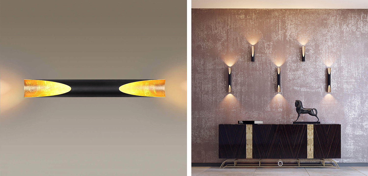 Бра Kenver Delightfull Black 48 Бра Kenver Delightfull Black 48 - Loft-Concept в Саратове