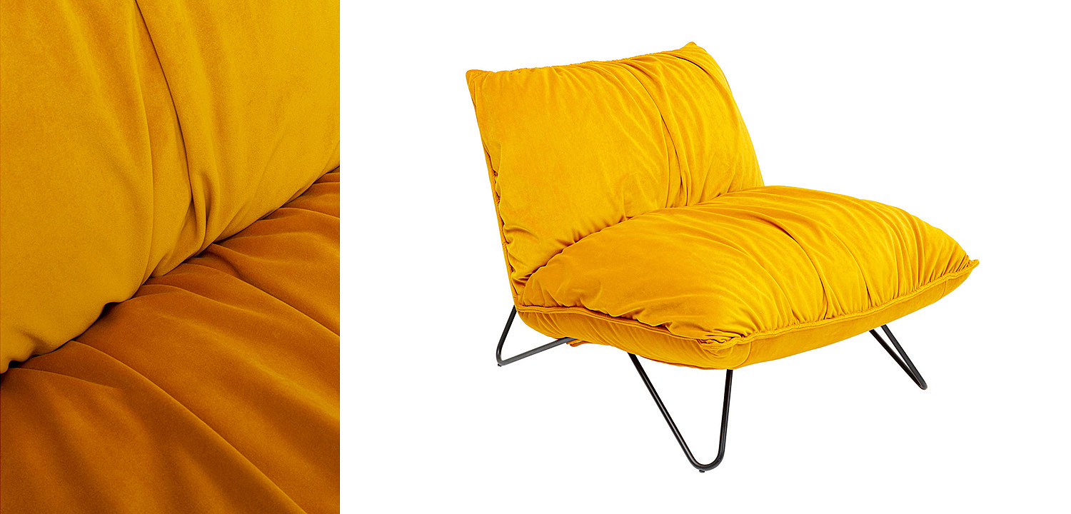 Кресло Velvet Turmeric Кресло Velvet Turmeric - Loft-Concept в Саратове