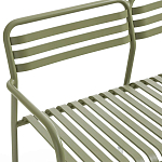 Скамья из алюминия Mack Metal Bench Green варинант исполнения - 4 | Loft Concept в Саратове