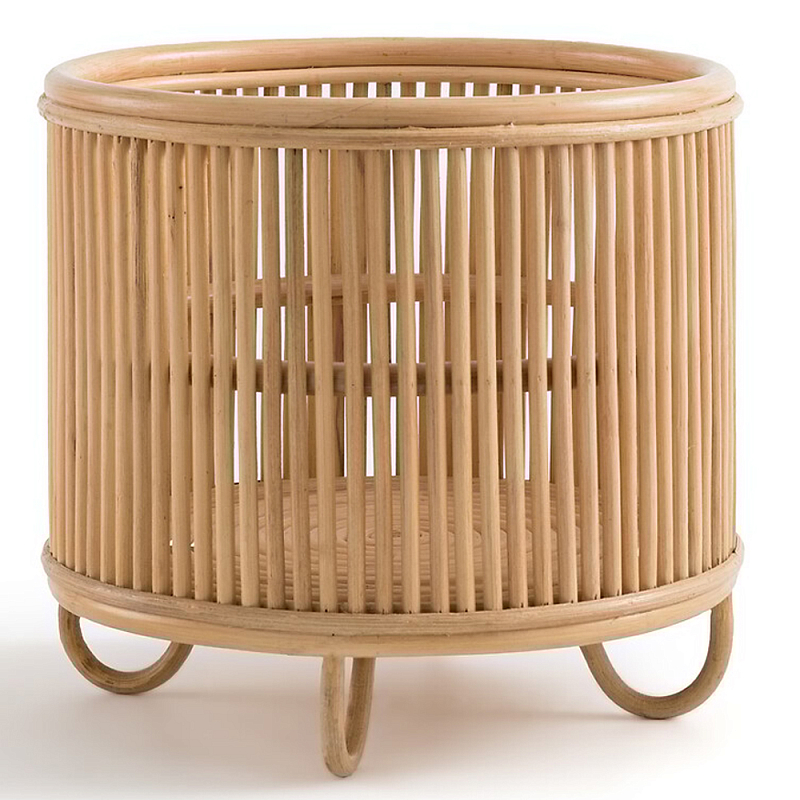 Кашпо ротанговое Wicker plant pot Бежевый Кашпо ротанговое Wicker plant pot Бежевый в Саратове | Loft Concept