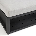 Садовый диван на каркасе из алюминия Petro варинант исполнения - 3 | Loft Concept в Саратове