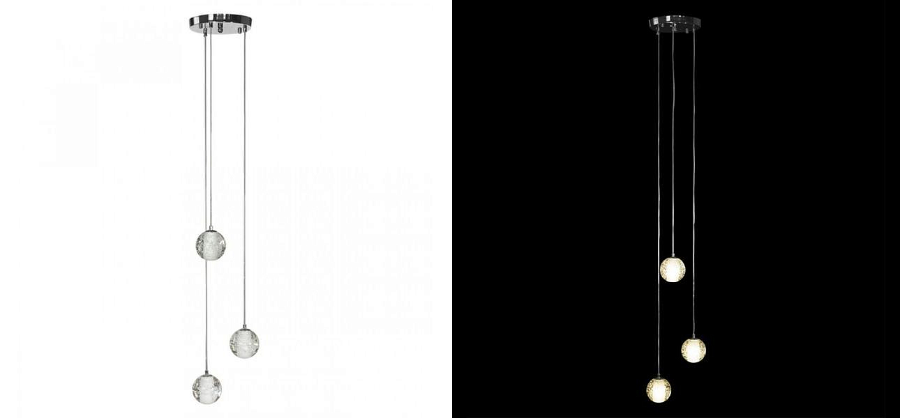 Каскадная Светодиодная Люстра Bocci 3 шара Led Crystal Glass Каскадная Светодиодная Люстра Bocci 3 шара Led Crystal Glass - Loft-Concept в Саратове