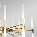 Люстра подвесная с 20-ю цилиндрическими матовыми плафонами Delta Light варинант исполнения - 3 | Loft Concept в Саратове