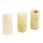 Ваза настольная цилиндрической формы из оникса Stone Vase варинант исполнения - 2 | Loft Concept в Саратове