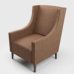 Мебельная ткань Шенилл терракотовый цвет 142 см T4-58 варинант исполнения - 5 | Loft Concept в Саратове