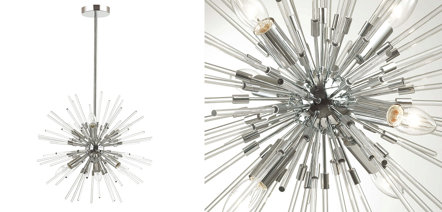 Люстра Welund Sputnik Chandelier chromium Люстра Welund Sputnik Chandelier chromium - Loft-Concept в Саратове