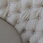 Кресло вращающееся велюровое кремовое Rotation варинант исполнения - 2 | Loft Concept в Саратове