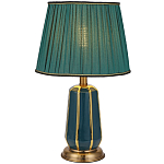 Настольная лампа с абажуром Celestina Lampshade Table Lamp Green варинант исполнения - 1 | Loft Concept в Саратове