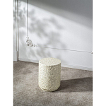 Приставной столик с рисунком из раковин устриц Bone Inlay варинант исполнения - 9 | Loft Concept в Саратове