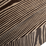 Столик журнальный круглый с полосатым узором Zebroids варинант исполнения - 8 | Loft Concept в Саратове