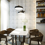 Гипсовая 3D панель с принтографией PM-20 варинант исполнения - 3 | Loft Concept в Саратове