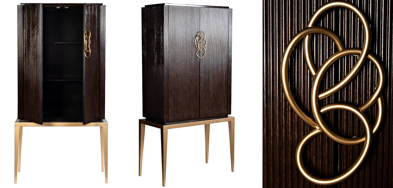 Шкаф с полками Otavio Cupboard Шкаф с полками Otavio Cupboard - Loft-Concept в Саратове