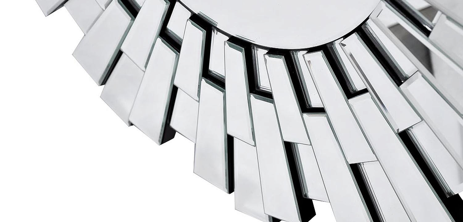 Зеркало Mirror Beams Round Mirror Зеркало Mirror Beams Round Mirror - Loft-Concept в Саратове