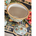 Ваза с крышкой и цветочным узором Genuine Chinese Classics варинант исполнения - 6 | Loft Concept в Саратове