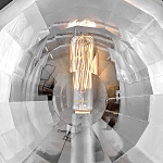 Бра округлой формы с многогранным стеклянным плафоном Hinkley варинант исполнения - 5 | Loft Concept в Саратове