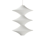 Подвесной вязаный белый светильник «Звезда Востока 03» варинант исполнения - 1 | Loft Concept в Саратове