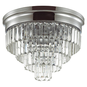 Хрустальная потолочная люстра Crystal Fountain Maxi Хром
