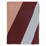 Плед из хлопка с геометрическим рисунком Elan Stripe Addison варинант исполнения - 5 | Loft Concept в Саратове