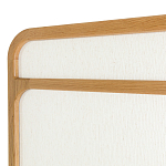 Ширма из массива дуба и ткани Arcuri Screen варинант исполнения - 3 | Loft Concept в Саратове