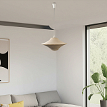 Подвесной вязаный бежевый светильник «Звезда Востока 01» варинант исполнения - 2 | Loft Concept в Саратове