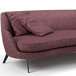 Мебельная ткань Шенилл фиолетовый цвет 138 см T4-25 варинант исполнения - 4 | Loft Concept в Саратове