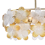 Люстра овальная с цветочными мотивами Light Floral Glow варинант исполнения - 5 | Loft Concept в Саратове