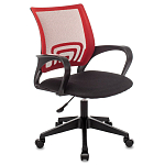 Офисное кресло с основанием из черного пластика Desk chairs Red варинант исполнения - 1 | Loft Concept в Саратове