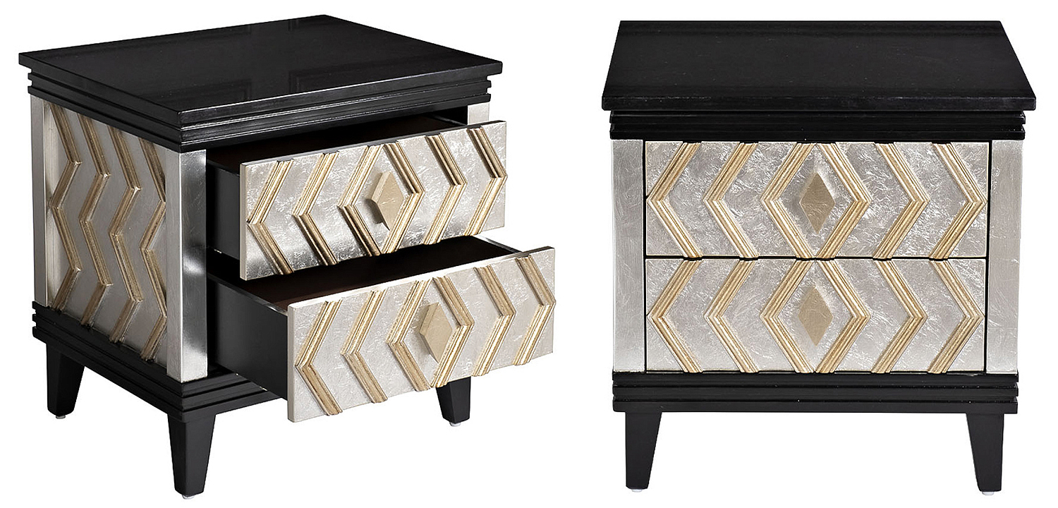 Тумба с каменной столешницей Birgit Nightstand Тумба с каменной столешницей Birgit Nightstand - Loft-Concept в Саратове