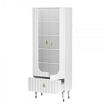 Витрина белая двухдверная с ящиком Expanses of Beauty варинант исполнения - 2 | Loft Concept в Саратове