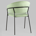 Стул в велюре фисташкового цвета Horizon варинант исполнения - 5 | Loft Concept в Саратове