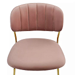 Стул Singer Chair без подлокотников Розовый Велюр варинант исполнения - 5 | Loft Concept в Саратове