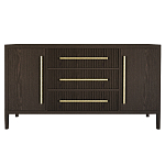 Буфет Primo с тремя ящиками и двумя фасадами Темный орех варинант исполнения - 9 | Loft Concept в Саратове