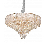 Люстра с каскадом из прозрачного хрусталя Constant Sparks варинант исполнения - 8 | Loft Concept в Саратове