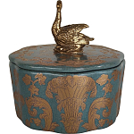 Фарфоровая шкатулка Swan Lake варинант исполнения - 2 | Loft Concept в Саратове