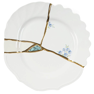 Десертная тарелка Seletti Kintsugi Десертная тарелка Seletti Kintsugi
