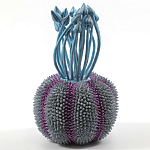 Статуэтка тропический фрукт Pandora Tropical Fruit Grey Lilac Blue Flowers варинант исполнения - 2 | Loft Concept в Саратове