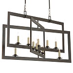 Люстра из пересекающихся прямоугольных элементов Intersecting Rectangles варинант исполнения - 3 | Loft Concept в Саратове