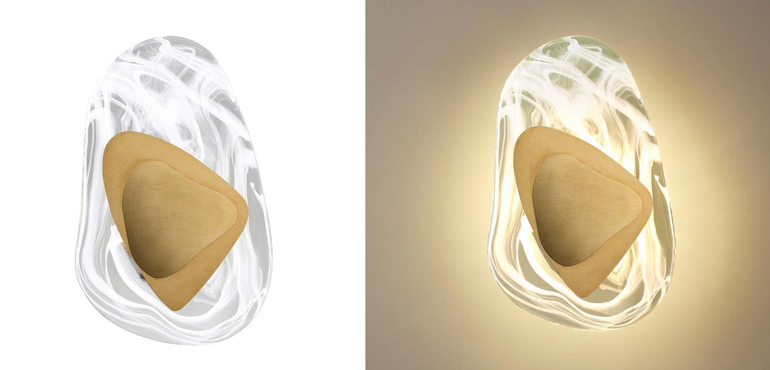 Бра Transparent Pebbles Sconces Antique Bronze Бра Transparent Pebbles Sconces Antique Bronze - Loft-Concept в Саратове
