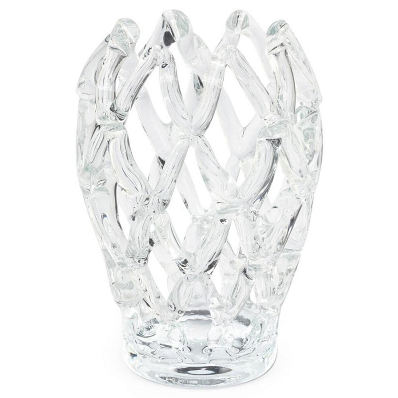 Подсвечник Candleholder Lace Прозрачный в Саратове | Loft Concept 