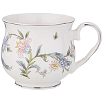 Кружка из фарфора с цветочным принтом 480 мл Tea Flower Set варинант исполнения - 1 | Loft Concept в Саратове
