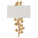 Бра с прямоугольным абажуром и каркасом в виде лепестков клевера Hanging Clover варинант исполнения - 3 | Loft Concept в Саратове