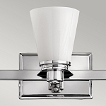 Бра для ванных комнат с белыми стеклянными конусными плафонами Hinkley варинант исполнения - 2 | Loft Concept в Саратове