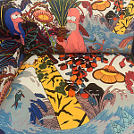 Мебельная ткань Велюр Simpsons in Paradise Т4-88 варинант исполнения - 1 | Loft Concept в Саратове