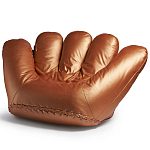 Дизайнерское кожаное кресло в форме руки Poltronova Joe Gold  Armchair варинант исполнения - 3 | Loft Concept в Саратове