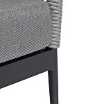 Кресло уличное темно-серое Street Bliss варинант исполнения - 5 | Loft Concept в Саратове