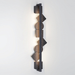 Бра вертикальное с черными кругами и квадратами Gravyura варинант исполнения - 5 | Loft Concept в Саратове