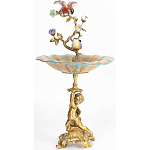 Фарфоровая чаша Фонтан птиц Verena варинант исполнения - 3 | Loft Concept в Саратове